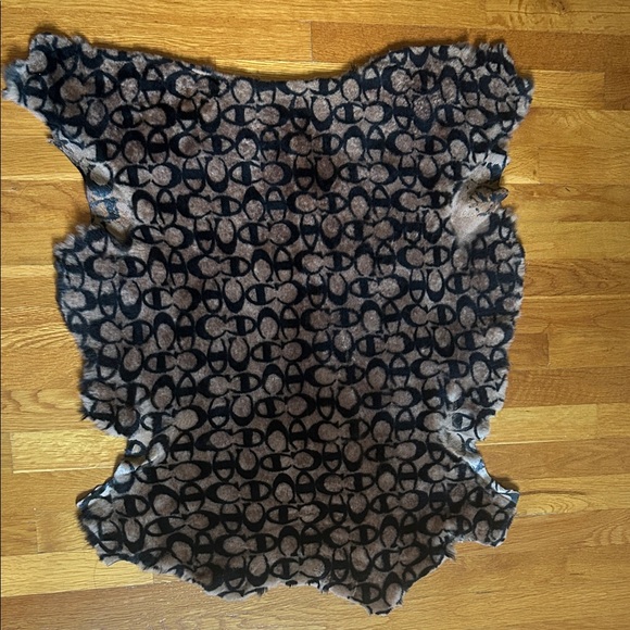 Coach | Other | Coach Branded Sheepskin Area Rug | Poshmark